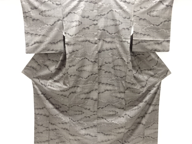 JAPANESE KIMONO / DORO OSHIMA TSUMUGI / WOVEN CLOUD / 5MARUKI